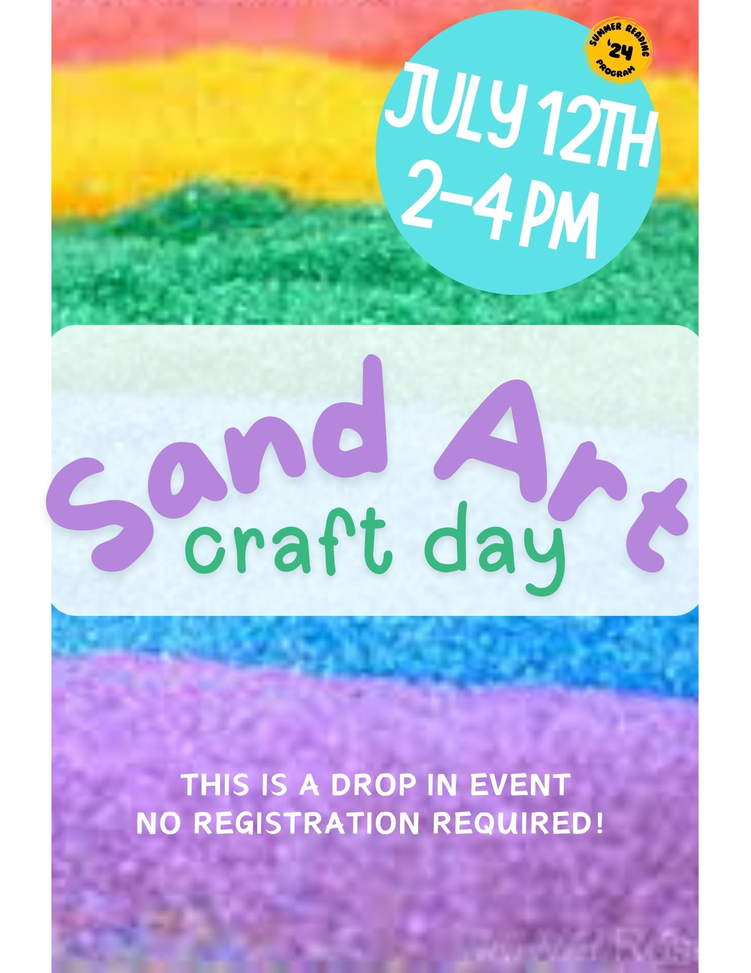 Sand Art Craft Day