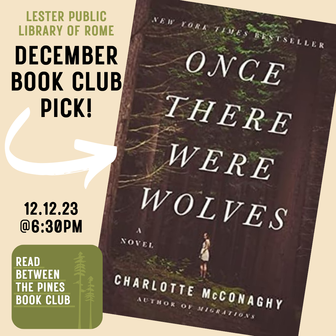 Photo of book cover "Once There Were Wolves" by Charlotte McConaghy