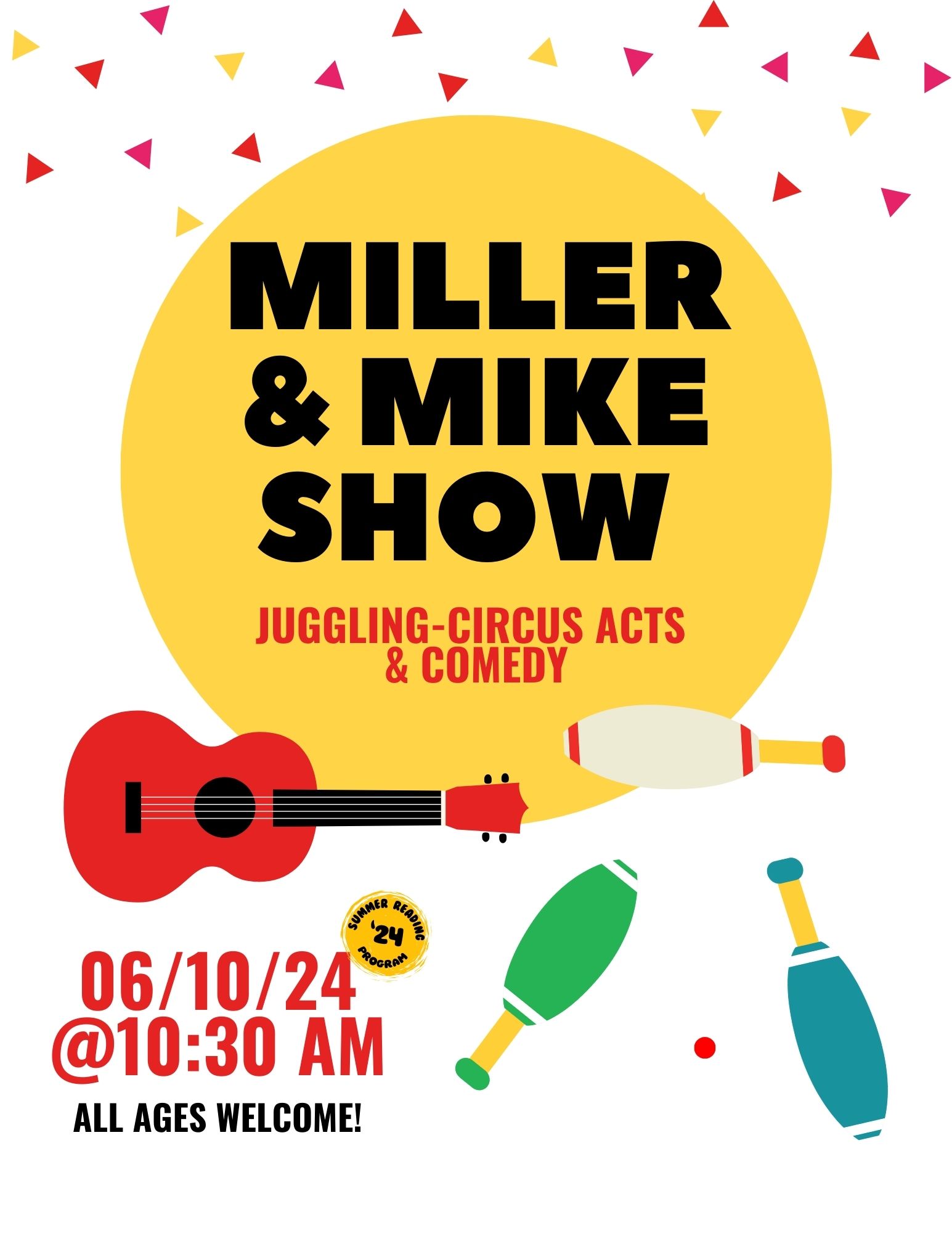 Miller & Mike Show 6/10/24 @ 10:30AM