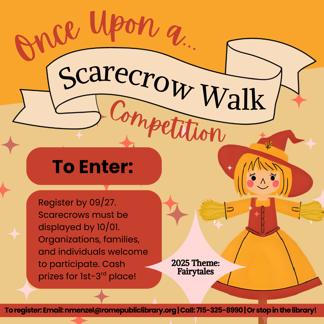 image of yellow and orange scarecrow witch on yellow background with stars