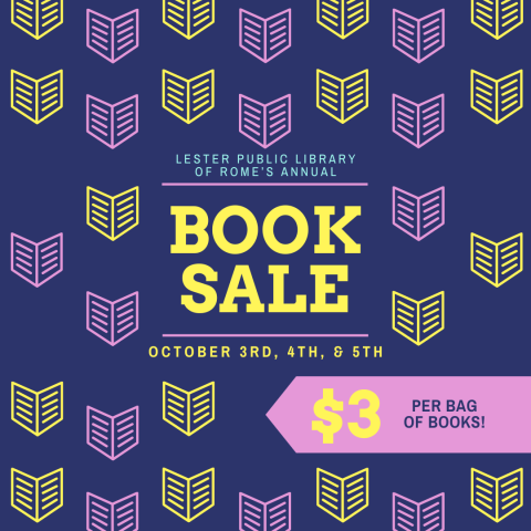 image of neon colored books